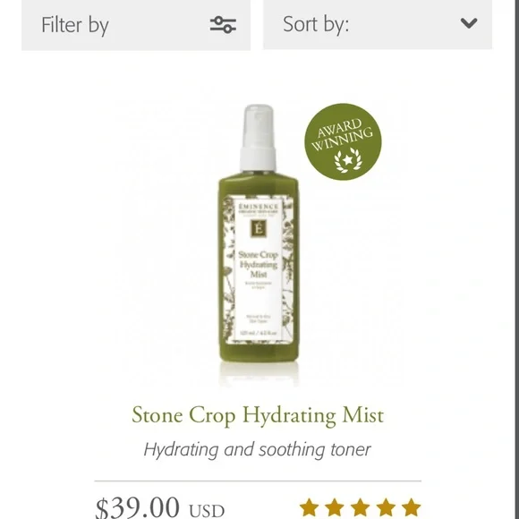 Stone Crop Hydrating Mist - Green - Picture 1 of 6
